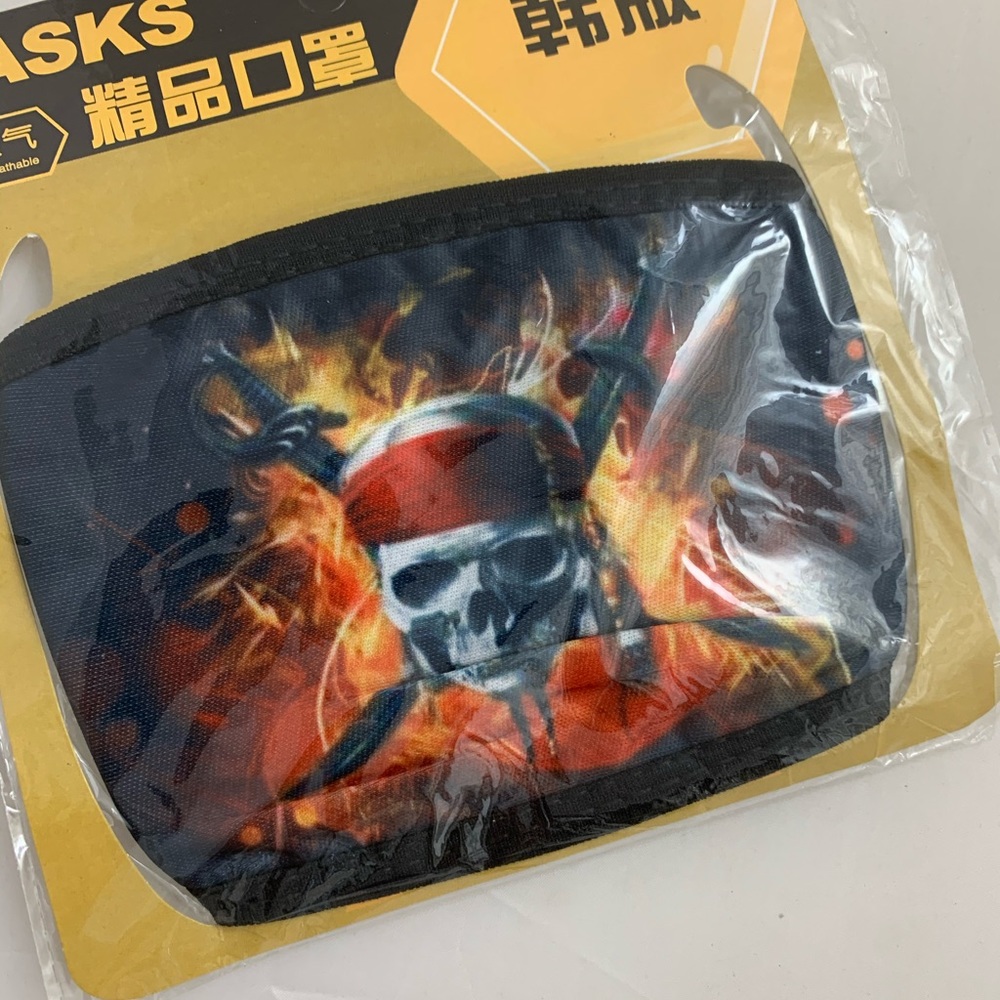 Pirates face covering